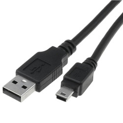 KÁBEL USB2.0 A-Mini USB 80cm