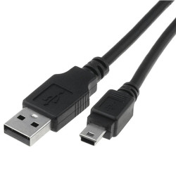 KÁBEL USB2.0 A-Mini USB 1m