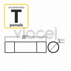 POISTKA 5x20mm T1.6A/250V...