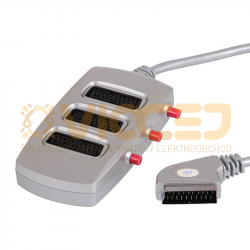 KÁBEL 3x1SCART PREPÍNACÍ...