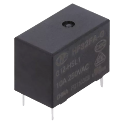 RELE 12V-10A/250VAC 1xSPÍNACIE