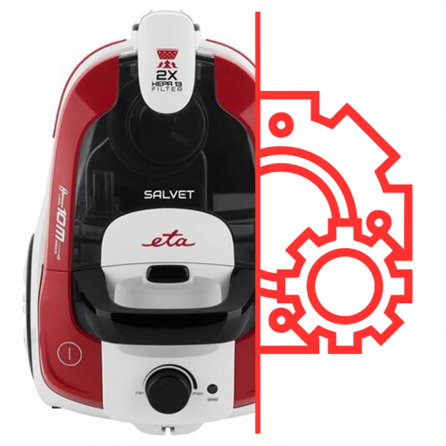 Náhradné diely pre opravu vysávača ETA Salvet | VIACEJ.sk